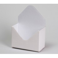 Кашпо-конверт белый 